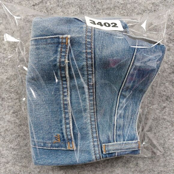 Madewell Denim Shorts Womens 24 Distressed Med Rise Raw Hem Relaxed Fair Trade - Picture 12 of 12